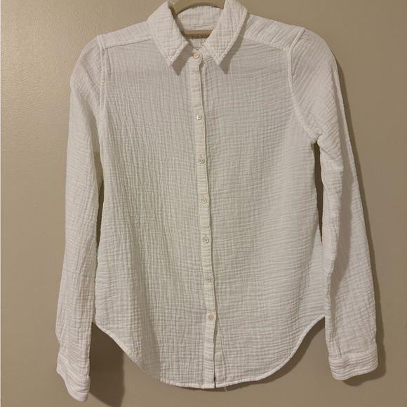 [LILLY PULITZER] Geanie Button Down in ‘Resort White’ - Picture 5 of 9